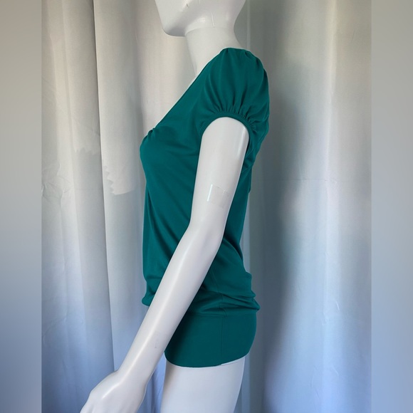 Volume One Women’s V Neck Blouse - Picture 6 of 6